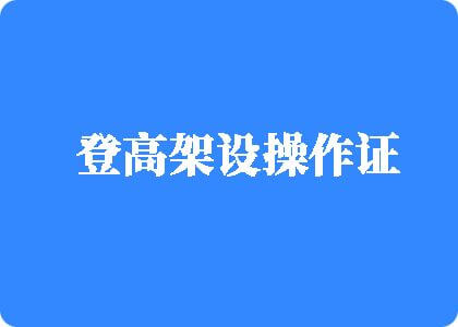 免费看操农村老女人味十足大屁股登高架设操作证