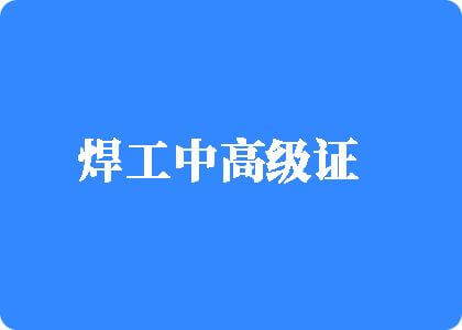 大鸡儿干女人大BB影院焊工中高级证